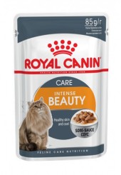 Royal Canin Intense Beauty консервы для кошек для здоровья кожи и шерсти в соусе 85 гр. 